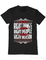 Tricou ADLER barbat Do the right things Negru