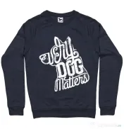 Bluza ADLER barbat Every dog matters 2 Denim inchis 