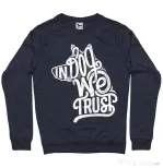 Bluza ADLER barbat In dog we trust Denim inchis