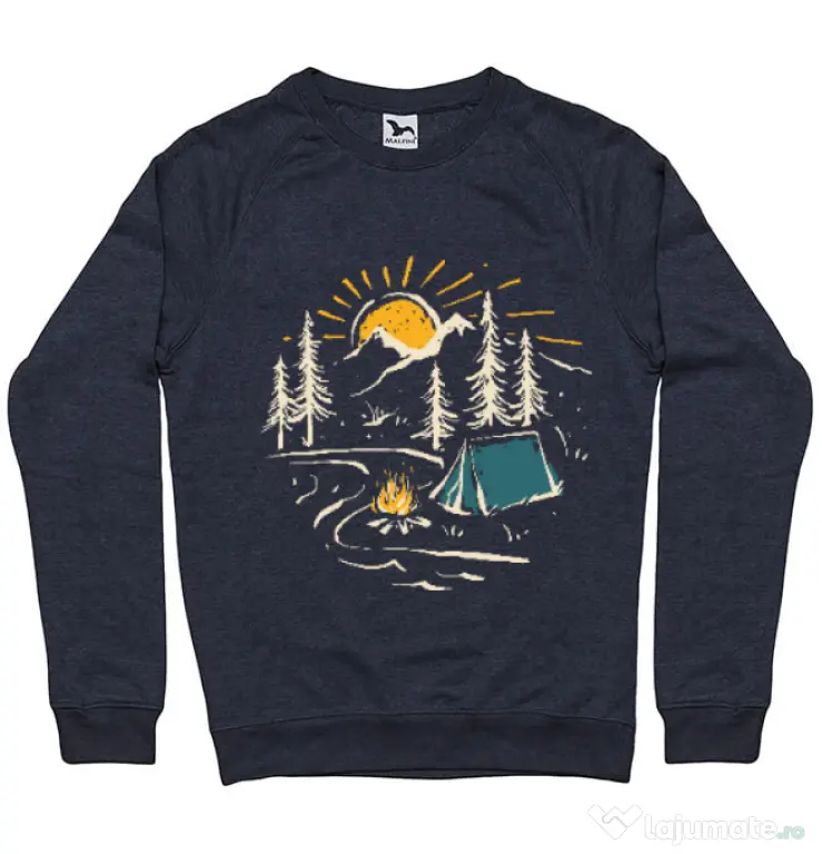 Bluza ADLER barbat Camping Denim inchis