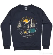 Bluza ADLER barbat Camping Denim inchis