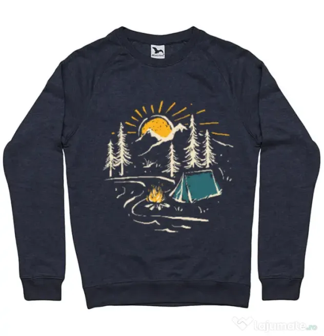 Bluza ADLER barbat Camping Denim inchis