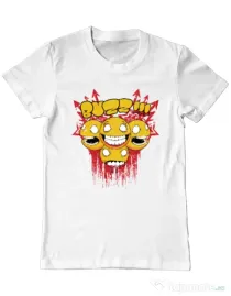 Tricou ADLER barbat Buzz Alb