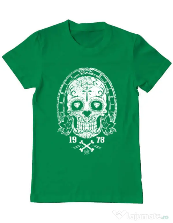 Tricou ADLER barbat Diamond eyes Verde mediu