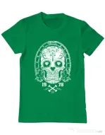 Tricou ADLER barbat Diamond eyes Verde mediu