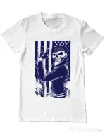 Tricou ADLER barbat Motorist Alb
