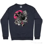Bluza ADLER barbat Father attack Denim inchis