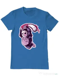 Tricou ADLER barbat Kong revenge Albastru azuriu