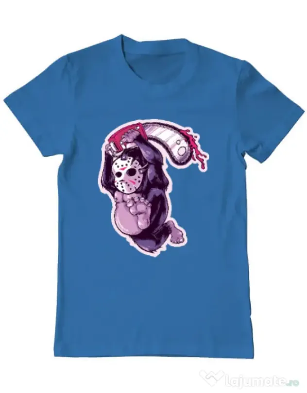 Tricou ADLER barbat Kong revenge Albastru azuriu