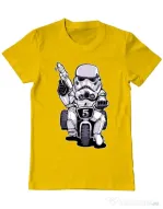 Tricou ADLER barbat Little tooper Galben