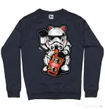 Bluza ADLER barbat Maneki trooper Denim inchis
