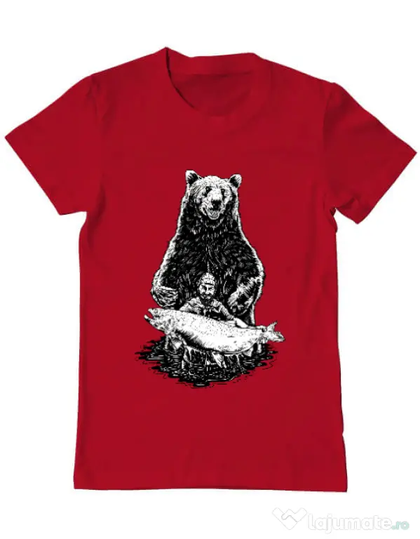 Tricou ADLER barbat Bearware Rosu