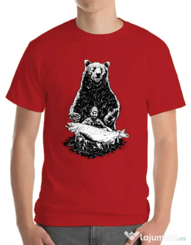 Tricou ADLER barbat Bearware Rosu