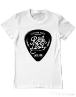 Tricou ADLER barbat Rock n loud Alb