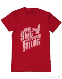 Tricou ADLER barbat Same shit Rosu