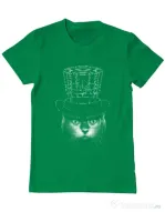 Tricou ADLER barbat Under my hat Verde mediu