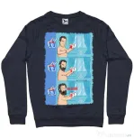 Bluza ADLER barbat Funny wilson Denim inchis