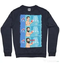 Bluza ADLER barbat Funny wilson Denim inchis