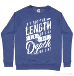 Bluza ADLER barbat Depth of life Albastru melanj