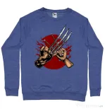 Bluza ADLER barbat Like father like daughter Albastru melanj