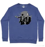 Bluza ADLER barbat Pulp killer Albastru melanj