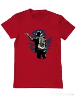 Tricou ADLER barbat Zombie pop Rosu
