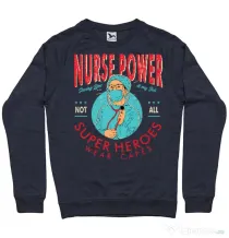 Bluza ADLER barbat Nurse power Denim inchis