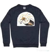 Bluza ADLER barbat Beauty wave Denim inchis