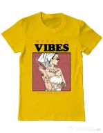 Tricou ADLER barbat Morning vibes Galben