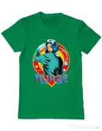 Tricou ADLER barbat Strong nurse Verde mediu