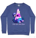 Bluza ADLER barbat You are the star Albastru melanj
