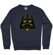 Bluza ADLER barbat Cat Vader Denim inchis