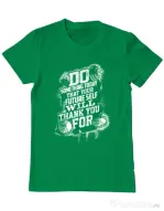 Tricou ADLER barbat Do something today Verde mediu