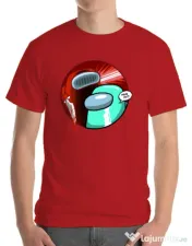 Tricou ADLER barbat Behind you Rosu 