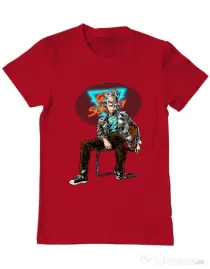 Tricou ADLER barbat Sanchez Rosu