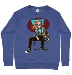 Bluza ADLER barbat Sanchez Albastru melanj