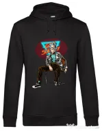 Hoodie barbat cu gluga Sanchez Negru