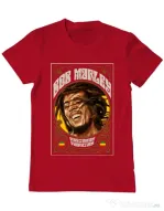 Tricou ADLER barbat Rasta man Rosu