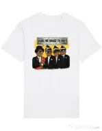 Tricou STANLEY STELLA barbat Dance meme Alb