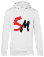 Hoodie barbat cu gluga 5 minute Alb