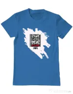 Tricou ADLER barbat ZIUA CAND MA SCHIMB - Adi Morosanu Albastru azuriu