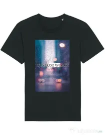 Tricou STANLEY STELLA barbat Rainy Screen Negru
