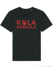 Tricou STANLEY STELLA barbat Logo Kola Rosu Negru