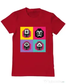 Tricou personalizat barbat Four Guard Rosu