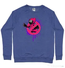 Bluza personalizata barbat Squid Game 2 Albastru melanj