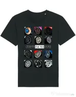 Tricou STANLEY STELLA barbat Wheels mix #2 Negru