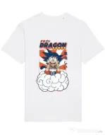 Tricou STANLEY STELLA barbat Dragon Ramen Alb