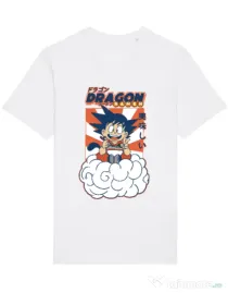 Tricou STANLEY STELLA barbat Dragon Ramen Alb
