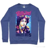 Bluza personalizata barbat BILLY JOEL Albastru melanj