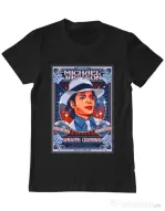 Tricou personalizat barbat Michael Jackson Negru